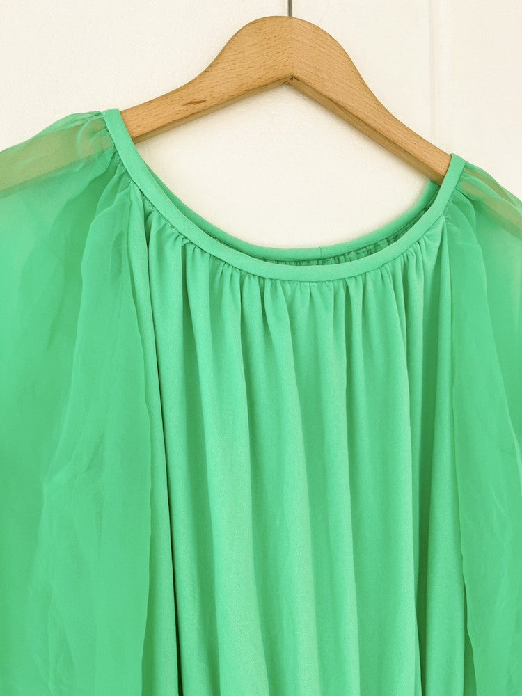 Green Sheer Dress