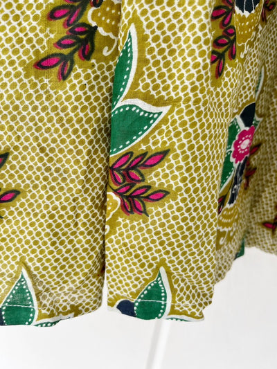 Volume African Batik Dress