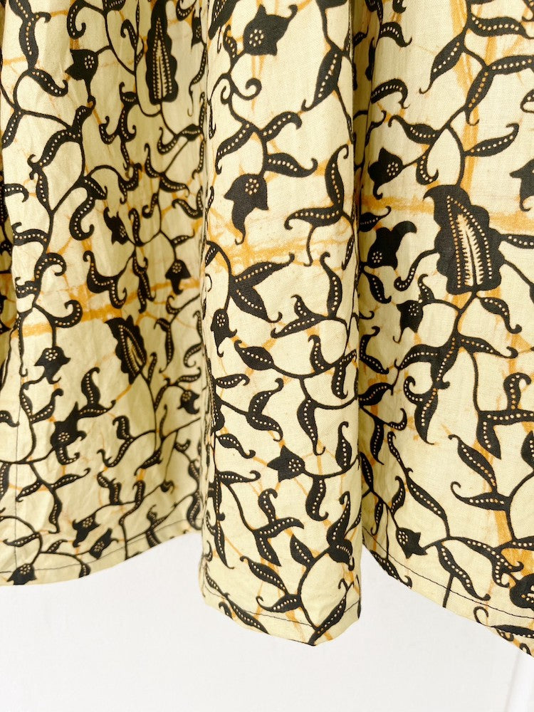 Abstract African Batik Dress