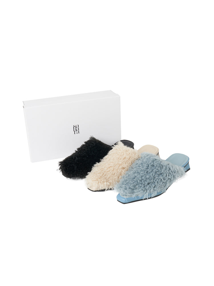 【WEB限定】Volume Fur Shoes