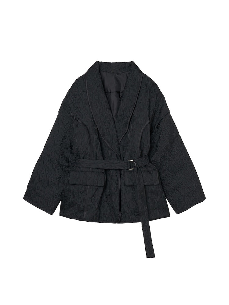 Jacquard Padded Coat｜中綿ジャガードコート – MARTE