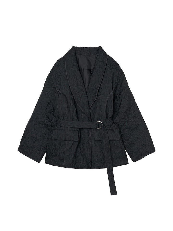 Jacquard Padded Coat