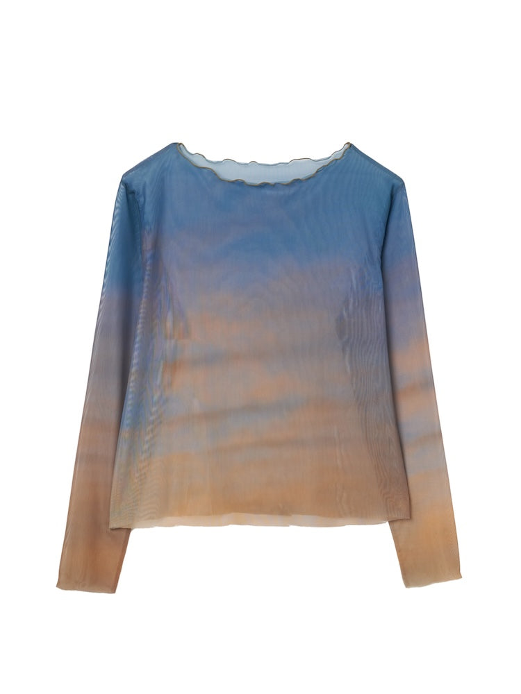 Sheer Top / 07Dusk Sky