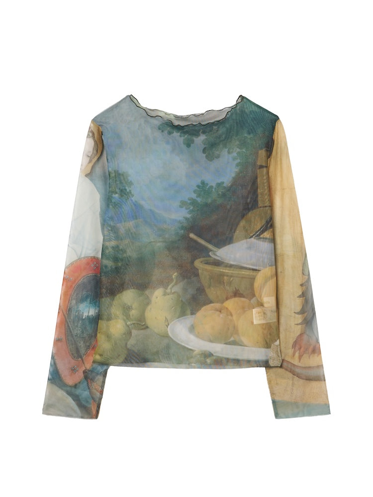 トップス sahara Sheer Top / 11La Merienda sahara Sheer Top｜サハラシアーカットソー – MARTE