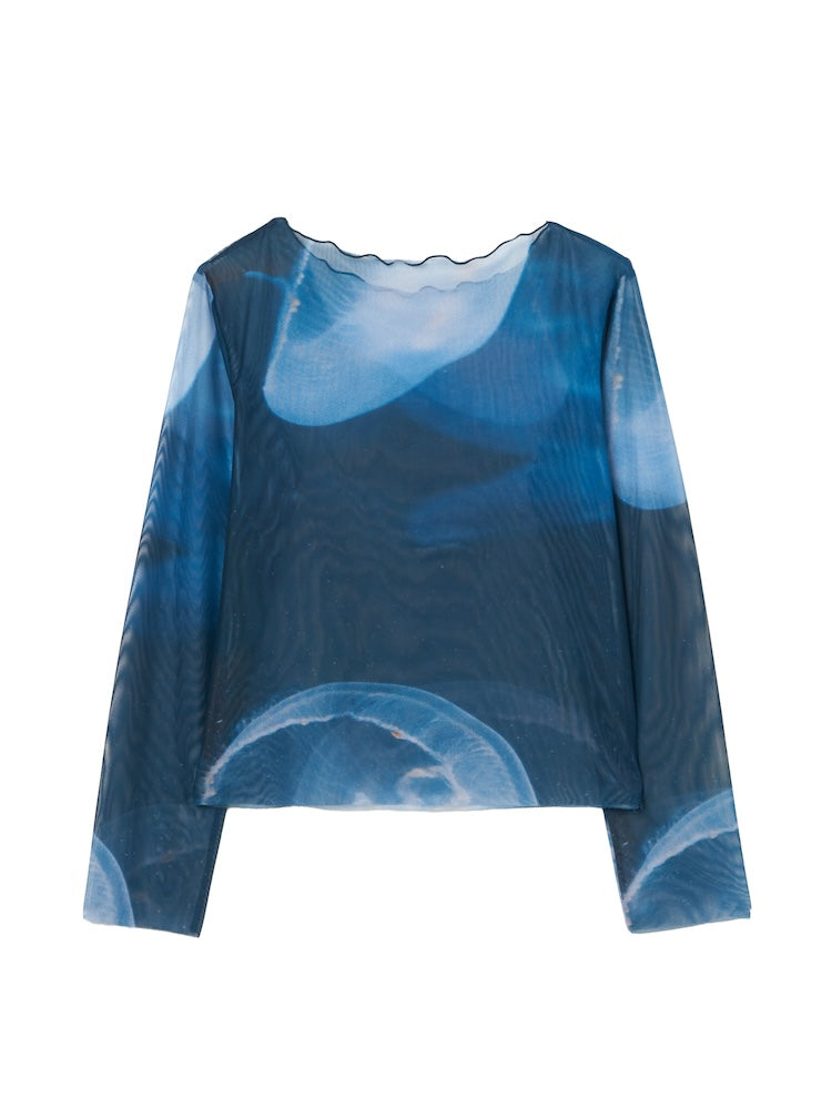 Sheer Top / 12Jellyfish