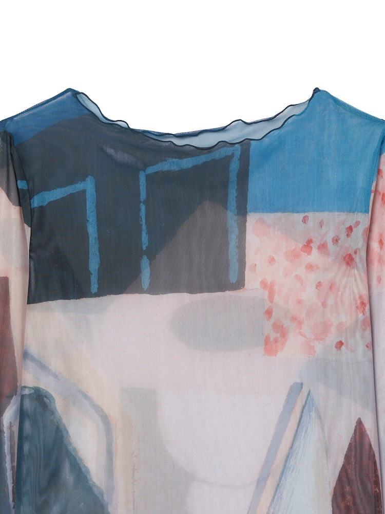 Sheer Top / 09Blue Room – MARTE