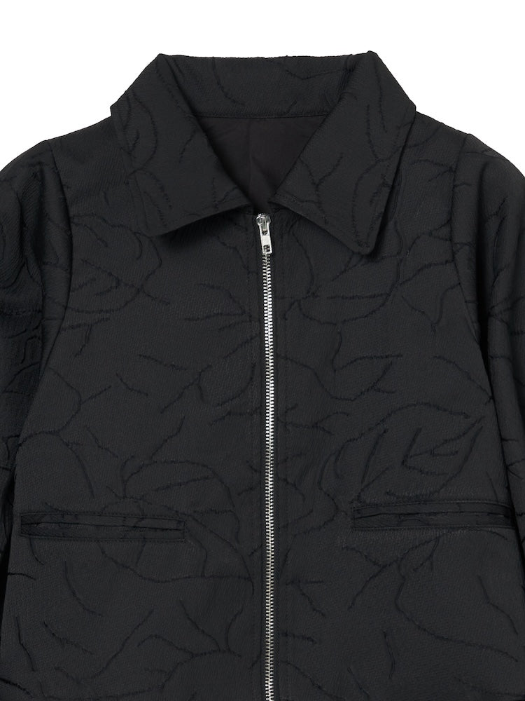 【新品タグ付】Jour ferie　ジップアップジャケット　3L　カーキ Puffer Coat Green | The Webster