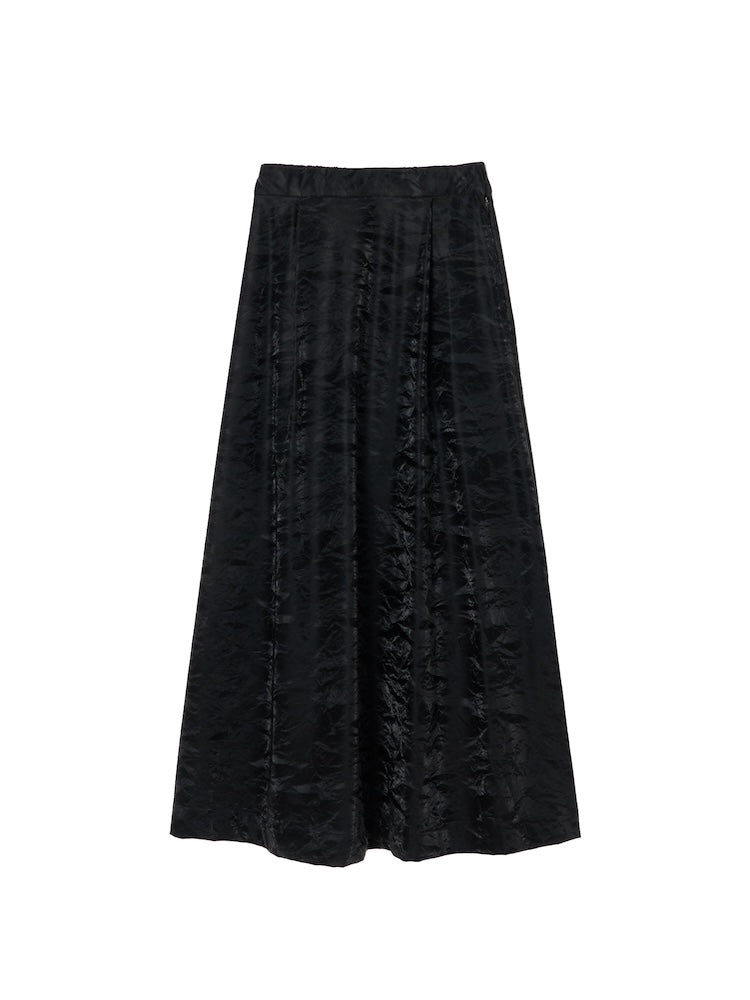 【10月頃 販売開始】Suede Flare Skirt