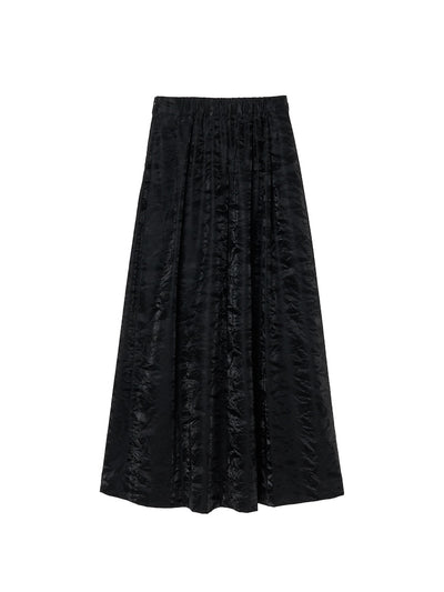 【10月頃 販売開始】Suede Flare Skirt