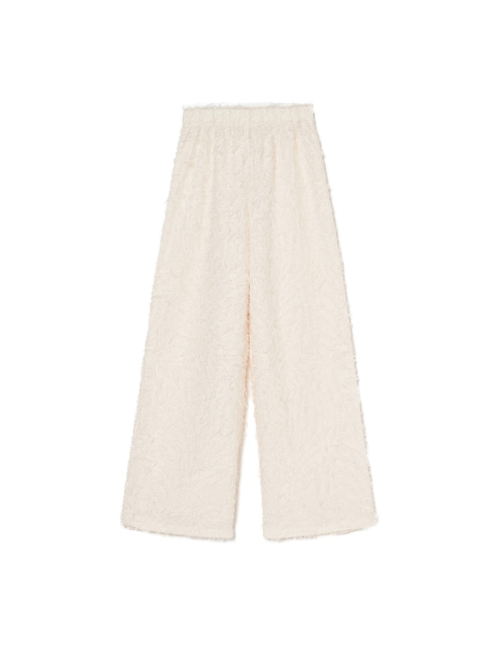 Cut Jacquard Pants