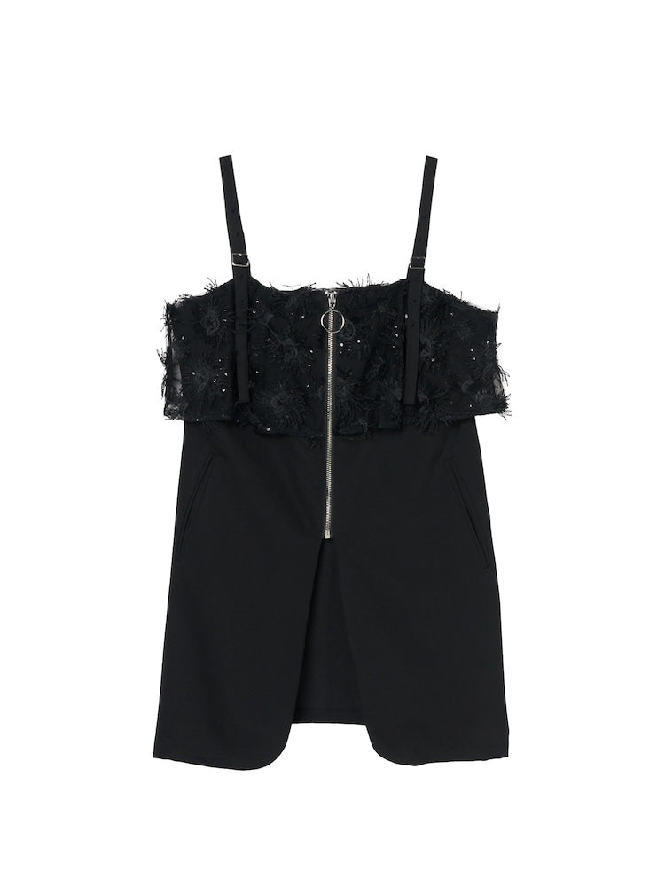 Fluffy Layered Zip Top｜レイヤードジップトップ – MARTE
