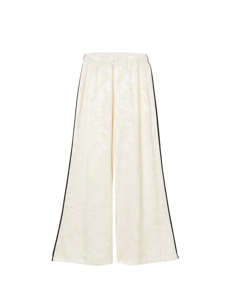Satin Jacquard Pants｜サテンジャガードパンツ – MARTE