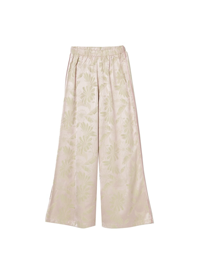 Satin Jacquard Pants｜サテンジャガードパンツ – MARTE