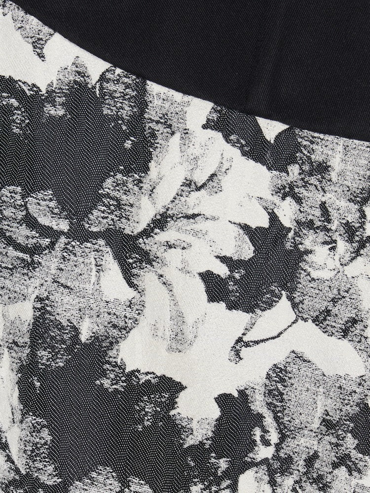 Design Strap Jacquard Dress｜デザインストラップジャガードドレス