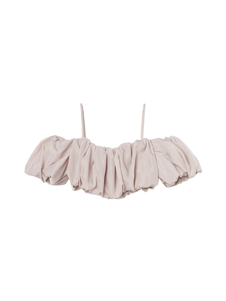 3way Gather Bustier / Ecru