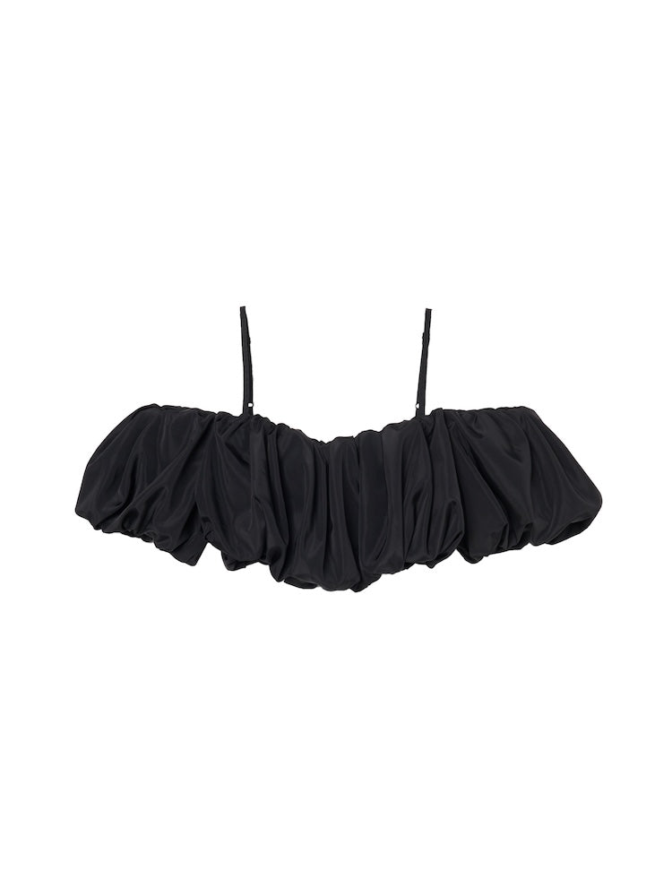 3way Gather Bustier / Black