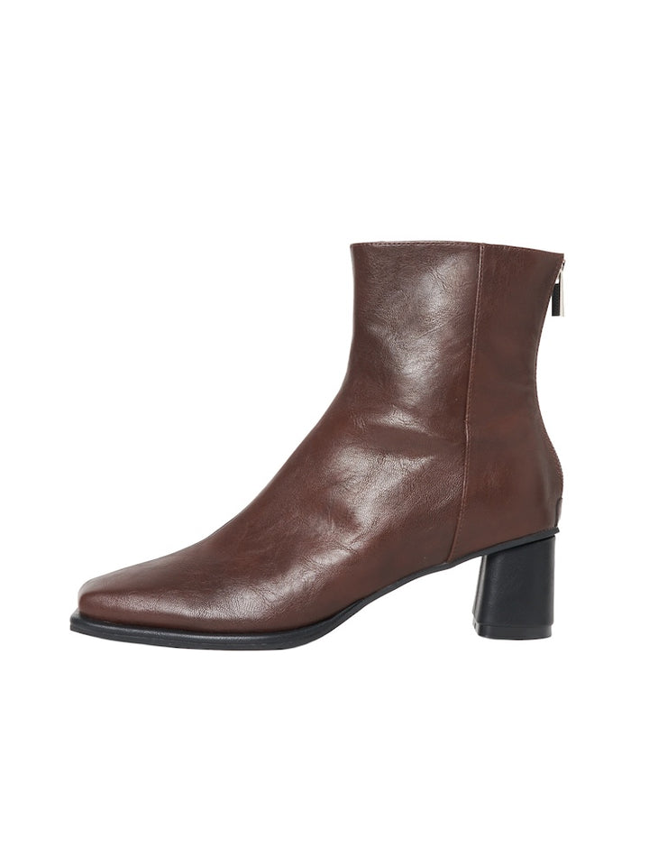 【9月頃 お届け】Bicolor Square Boots