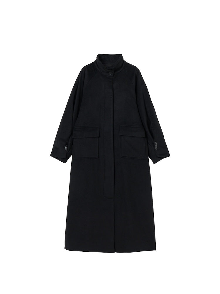 Tuck Sleeve Wool Coat｜ウール100% ロングコート – MARTE