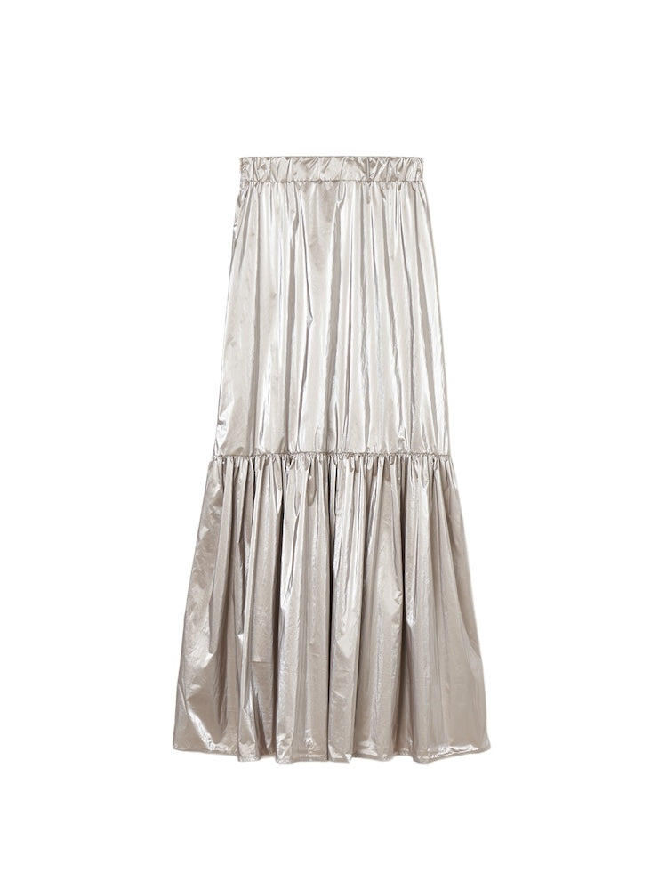 Metallic Tiered Skirt｜メタリックスカート – MARTE