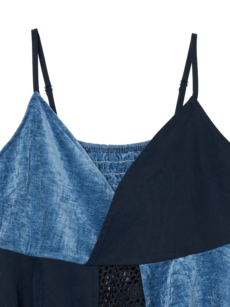 Patchwork Circular Top｜サーキュラーキャミトップス – MARTE
