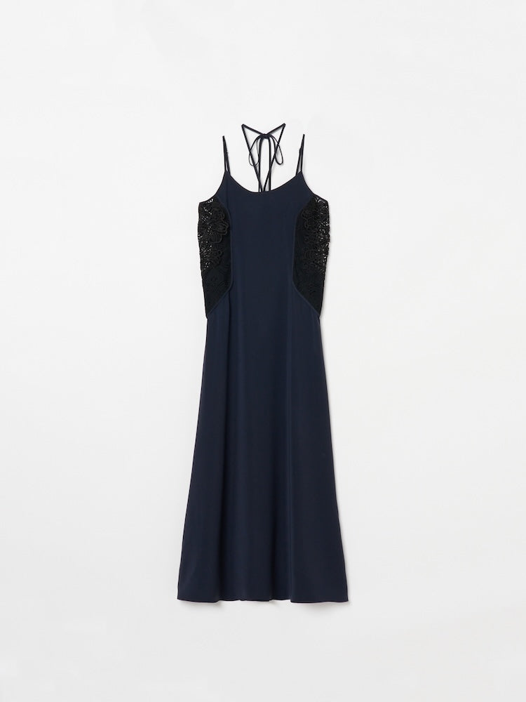 Lace Inset Camisole Dress｜レース切り替えキャミソールワンピース