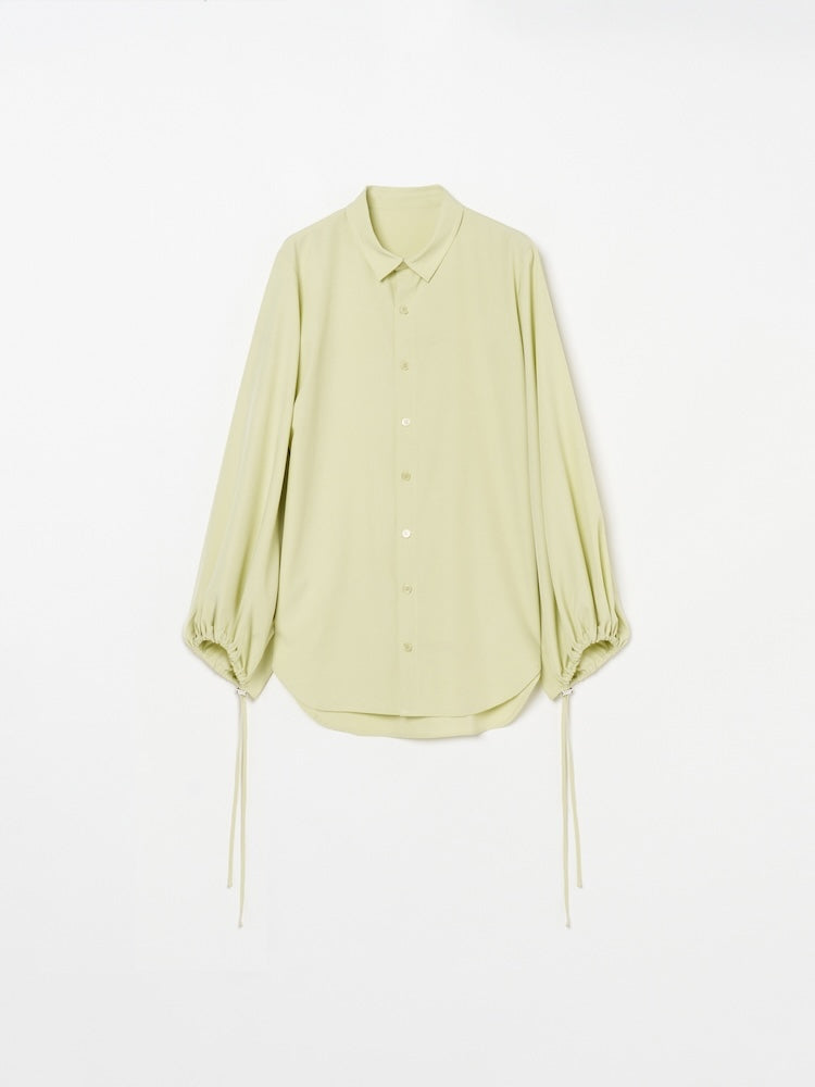 Drawstring Cuff Over Shirt｜ドローストリングデザインオーバーサイズ