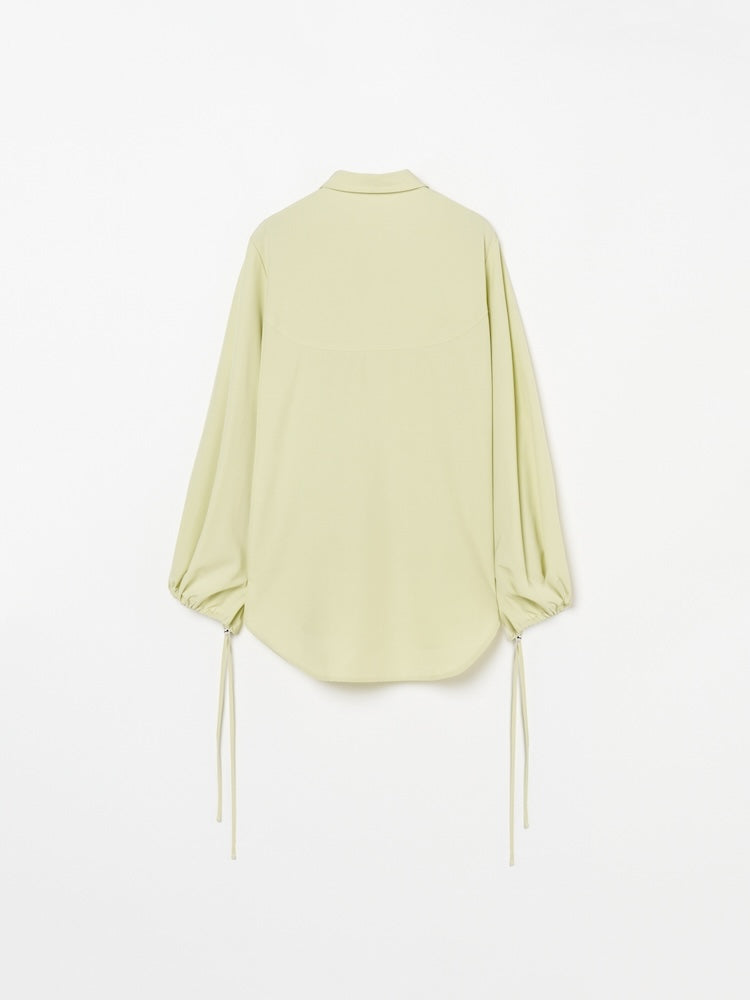 Drawstring Cuff Over Shirt｜ドローストリングデザインオーバーサイズ