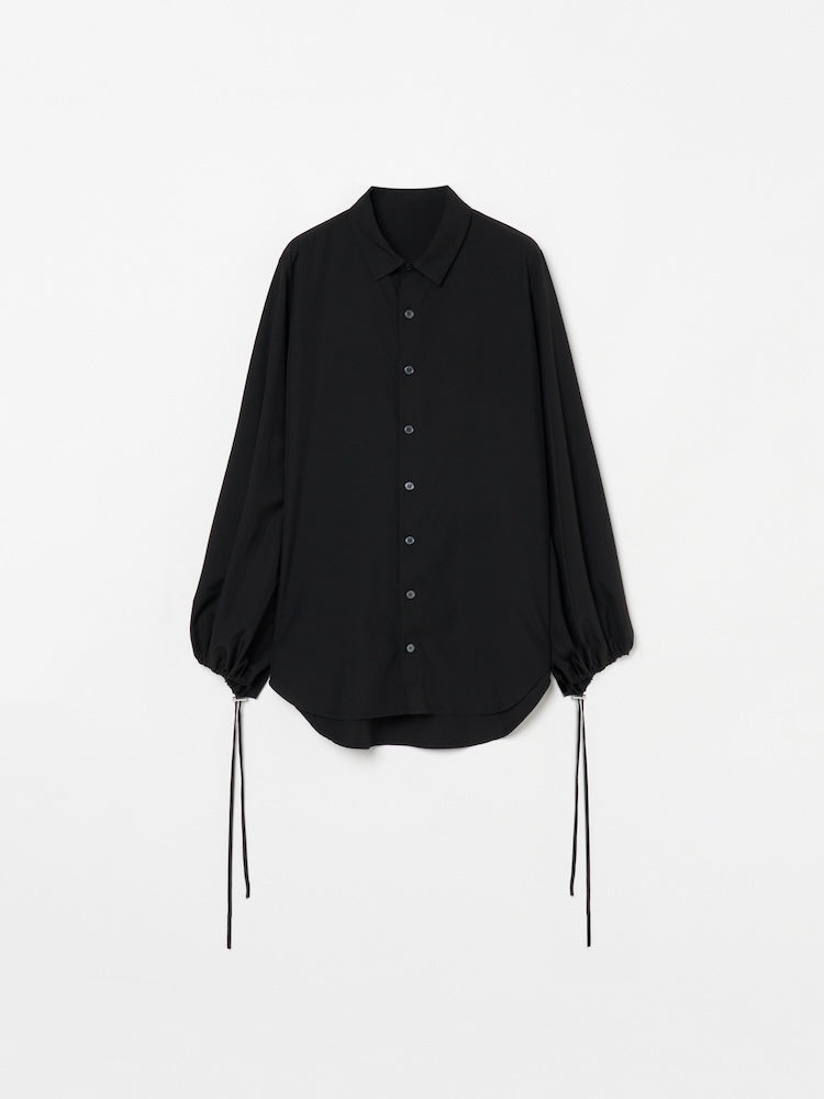 Drawstring Cuff Over Shirt｜ドローストリングデザインオーバーサイズ