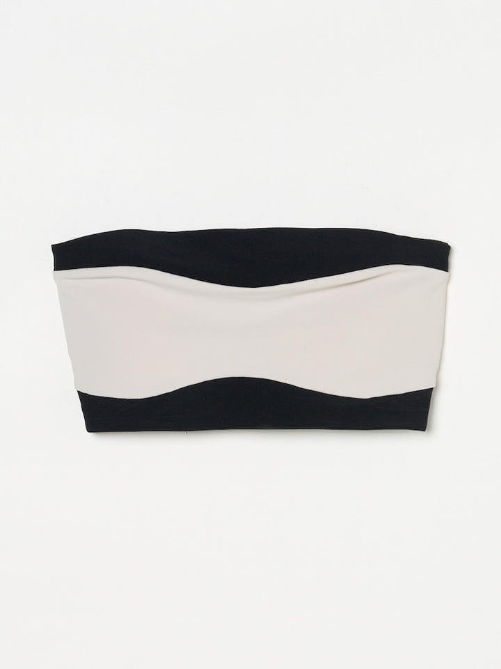 カラー：Black×OffWhite / サイズ：S , M