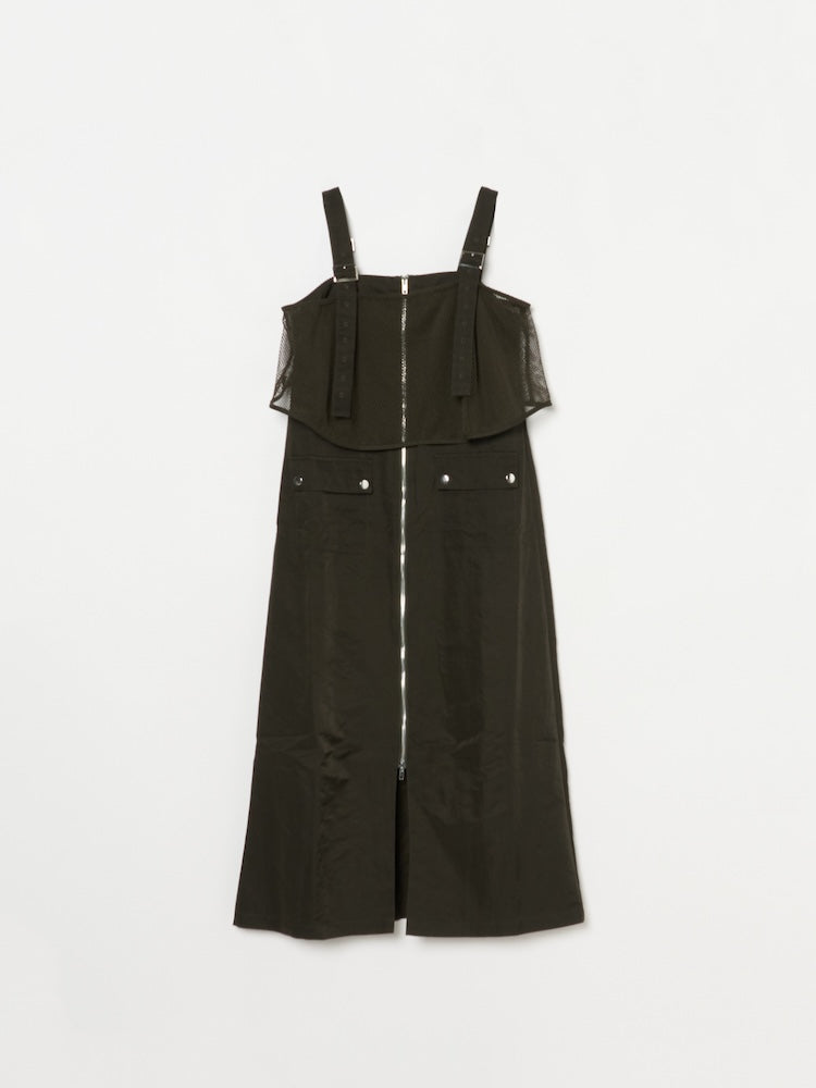 2piece Nylon Salopette｜2ピースナイロン素材サロペット – MARTE