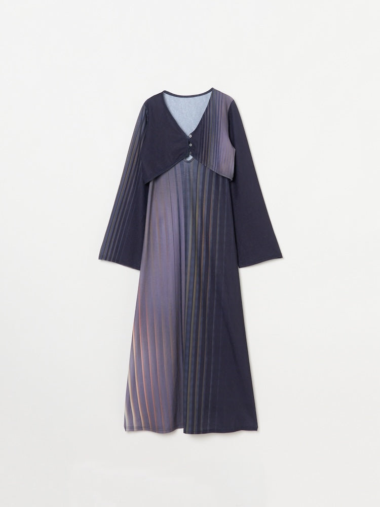 Art Line Print 2piece Dress｜アートライン柄セパレートワンピース