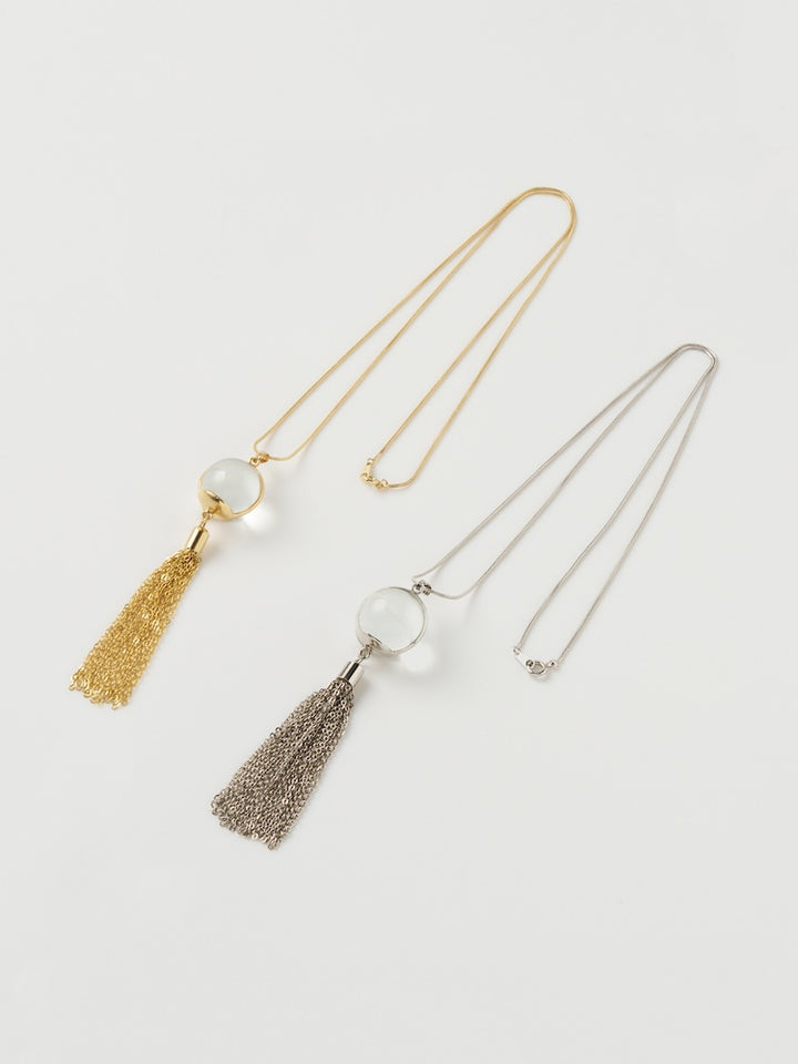 【7月4日(土) 12:00販売開始】2way Glass Orb Necklace