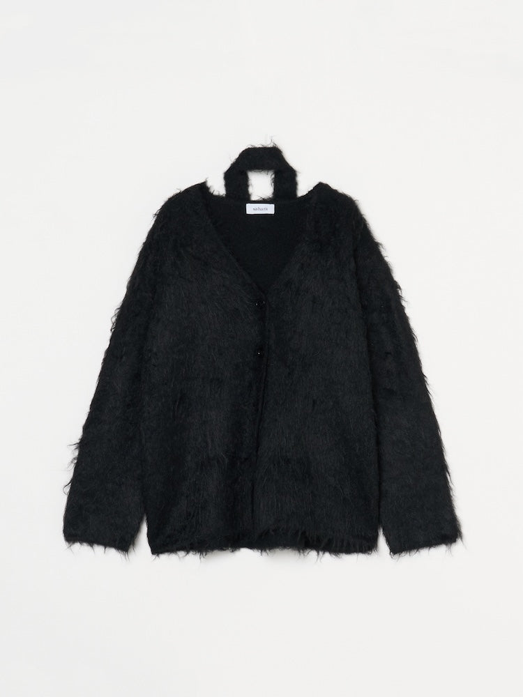 【10月10日(土) 12:00販売開始】Shaggy Knit Deform Cardigan