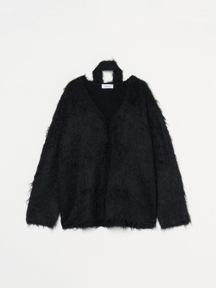 【10月10日(土) 12:00販売開始】Shaggy Knit Deform Cardigan
