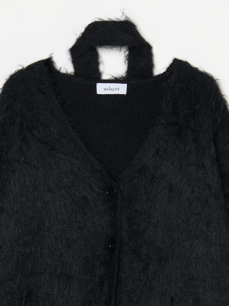 【10月10日(土) 12:00販売開始】Shaggy Knit Deform Cardigan