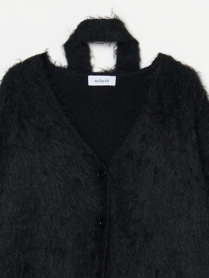 【10月10日(土) 12:00販売開始】Shaggy Knit Deform Cardigan