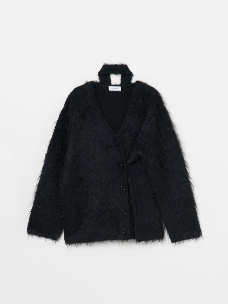 【10月10日(土) 12:00販売開始】Shaggy Knit Deform Cardigan
