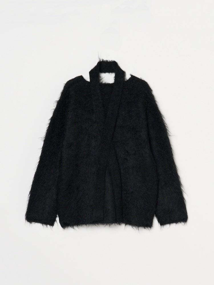 【10月10日(土) 12:00販売開始】Shaggy Knit Deform Cardigan