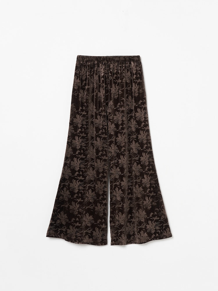 【10月24日(土) 12:00販売開始】Velour Emboss Pants