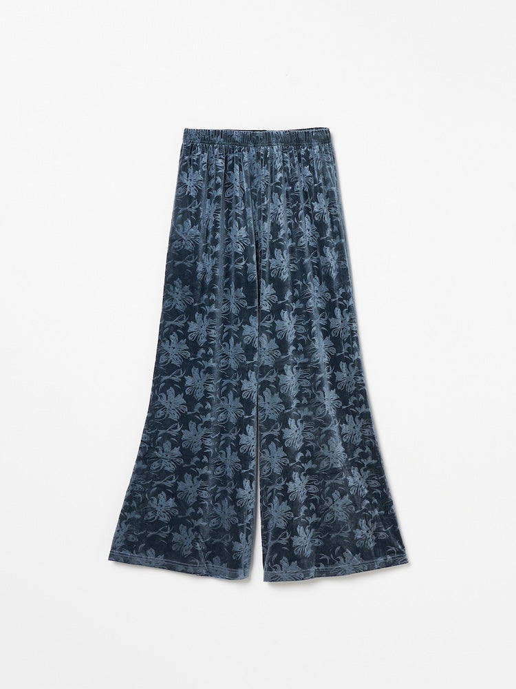 【10月24日(土) 12:00販売開始】Velour Emboss Pants