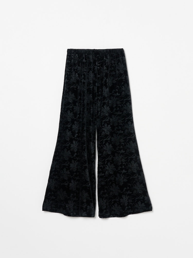 【10月24日(土) 12:00販売開始】Velour Emboss Pants