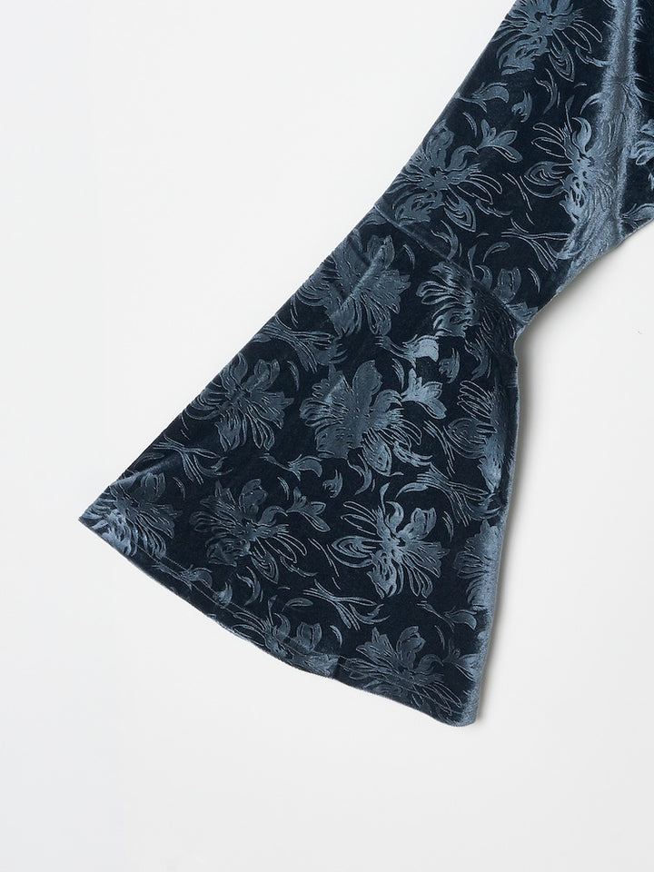 【10月24日(土) 12:00販売開始】Velour Emboss Top