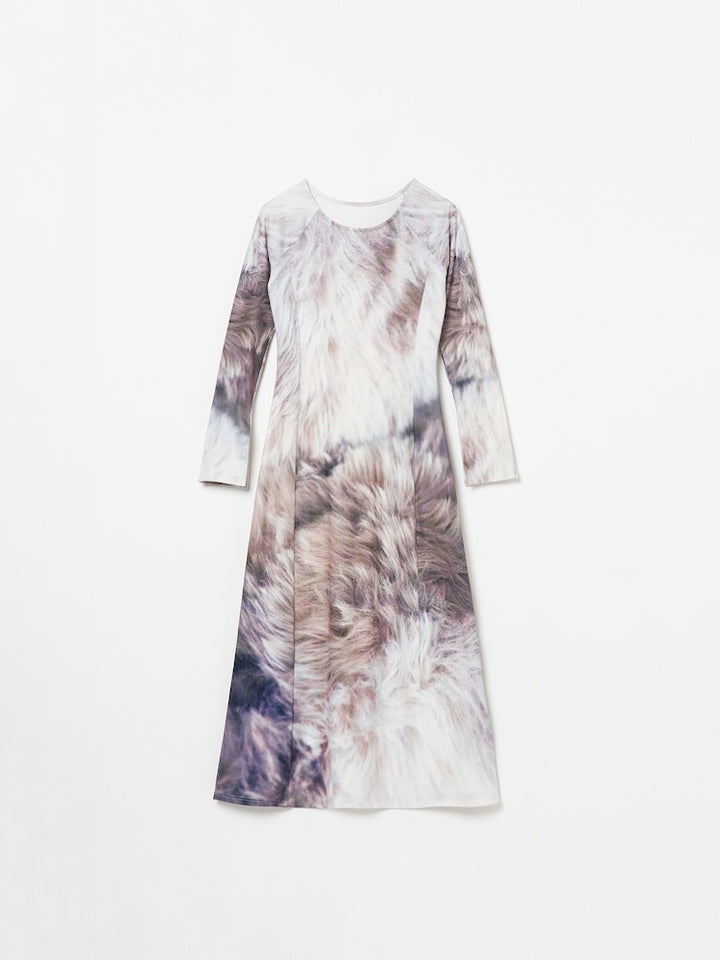 【10月24日(土) 12:00発売開始】Rib Landscape Art Dress
