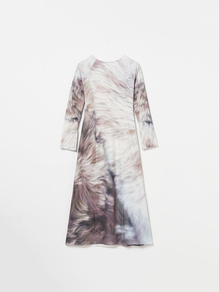 【10月24日(土) 12:00発売開始】Rib Landscape Art Dress