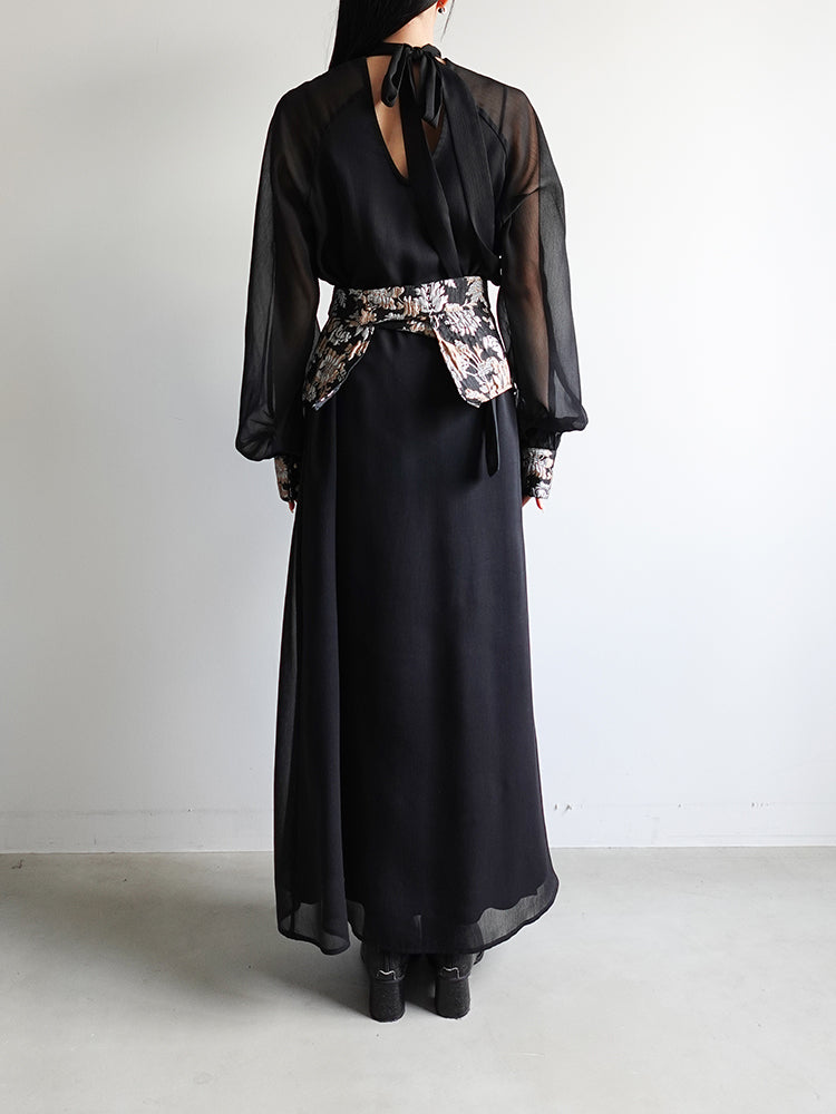 モデル身長：158cm / カラー：Black