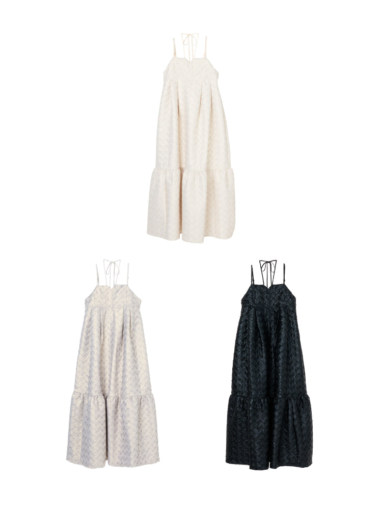 Smocking Design Dress｜ボリュームAラインワンピース – MARTE