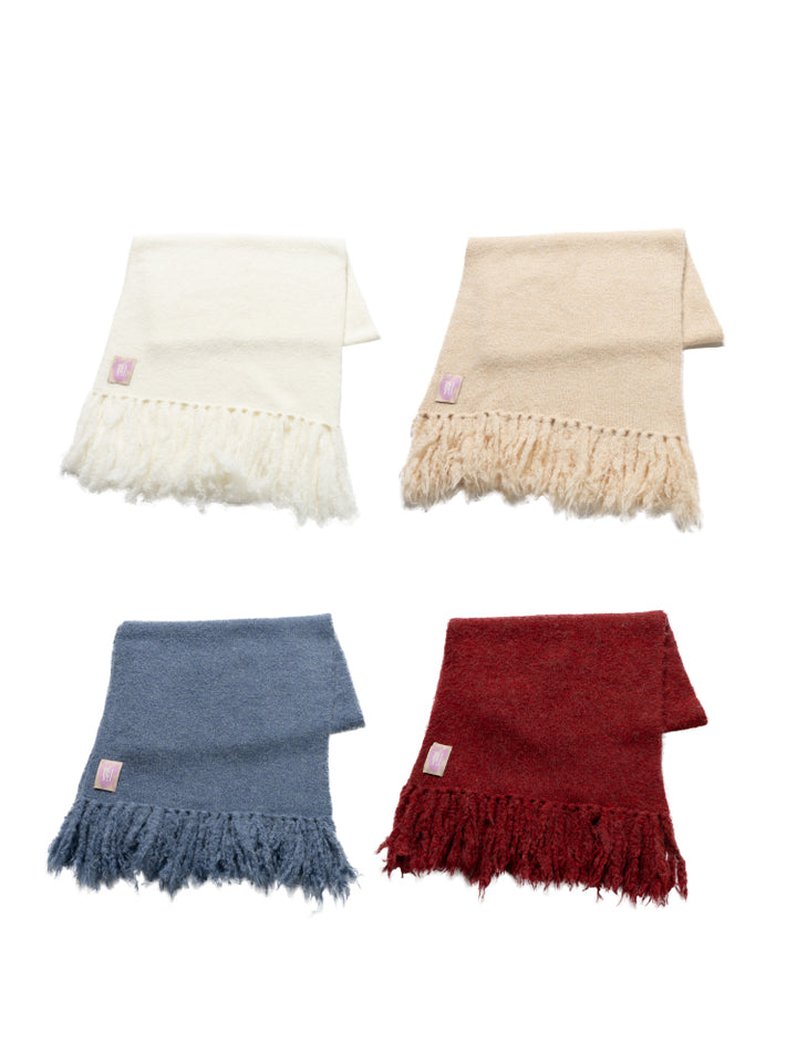 Shaggy Wool Muffler