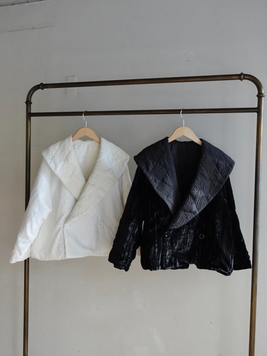 Reversible Short Coat|リバーシブルコート – MARTE Reversible Short Coat|リバーシブルコート – MARTE