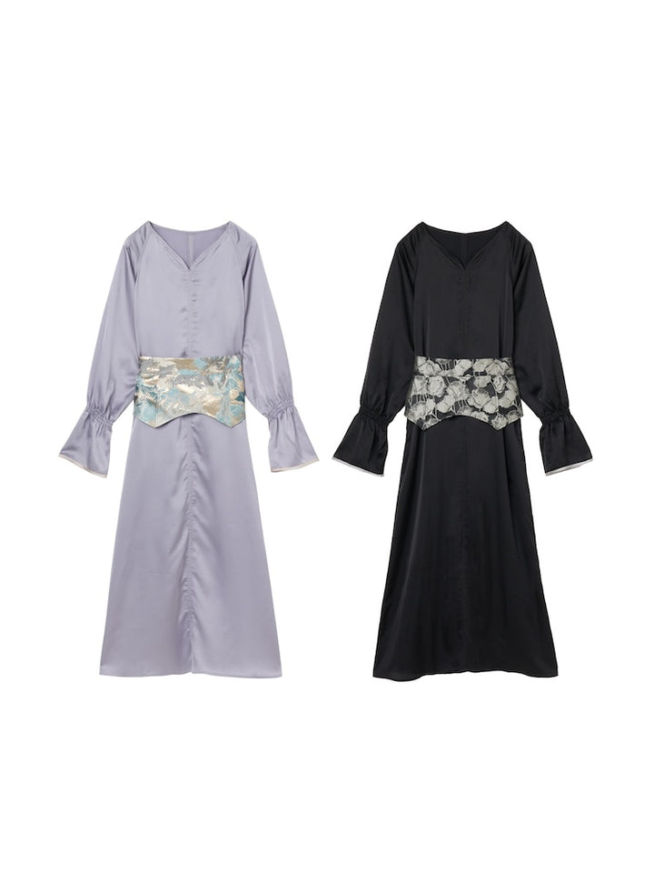 【ONLINE限定】Jacquard Belt Dress