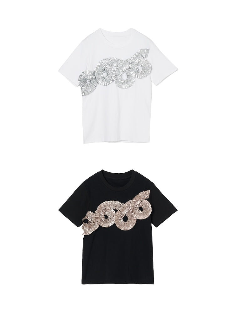 Metallic Tape Design Tee｜メタリックテープTシャツ – MARTE